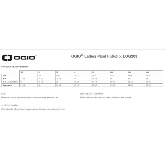 OGIO® Ladies Pixel Full-Zip